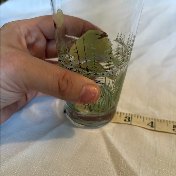 Vintage Irving Nature-Themed Glass Tumbler - Picture 4 of 5